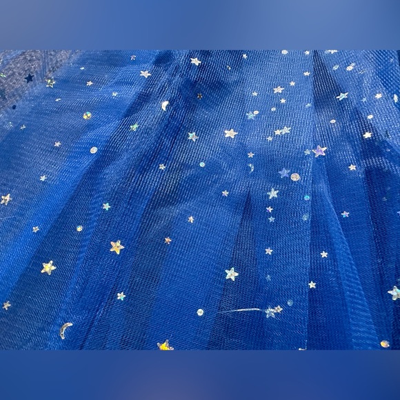 LED Light Up Ballerina Tutu Skirt Girls Adults Fairy Lights Stars Moon Sequins - Picture 10 of 16